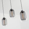 Crucible Hanglamp Grijs, Zwart, 3-lichts