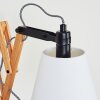 Norfolk Muurlamp Hout licht, Zwart, 1-licht
