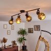 Sunasau Plafondlamp Zwart, 4-lichts
