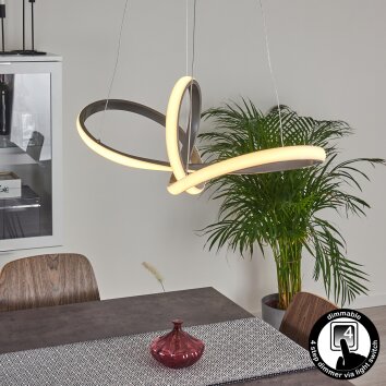 Ignal Hanger LED Nikkel mat, 1-licht