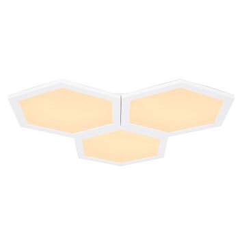 Globo LEANARA Plafondpaneel LED Wit, 1-licht