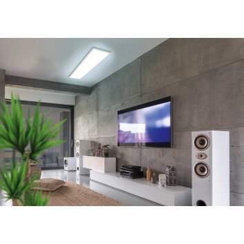 Eglo SALOBRENA-B Plafondpaneel LED Wit, 1-licht, Afstandsbediening