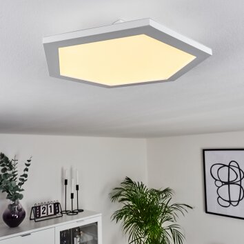 Fanebal Plafondpaneel LED Wit, 1-licht