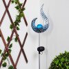 Rovinj Solarlamp LED Blauw, Zilver, 1-licht