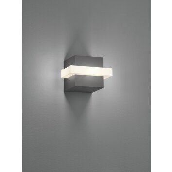 Trio Mitchell Buiten muurverlichting LED Antraciet, 1-licht