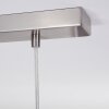 Ventimiglia Hanglamp Nikkel mat, 4-lichts