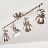 Tina Plafondlamp Nikkel mat, 4-lichts