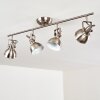 Tina Plafondlamp Nikkel mat, 4-lichts