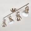Tina Plafondlamp Nikkel mat, 4-lichts