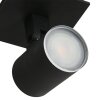 Steinhauer Points noirs Plafondlamp LED Zwart, 1-licht