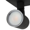 Steinhauer Points noirs Plafondlamp LED Zwart, 2-lichts