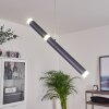 Térou Hanger LED Antraciet, 1-licht