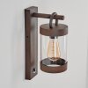 Fulham Buiten muurverlichting Bruin, Roest, 1-licht, Bewegingsmelder