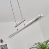 Barrud Hanglamp LED Zilver, 1-licht
