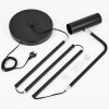 Zuoz Staande lamp Chroom, Zwart, 1-licht