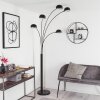 Nikkala Staande lamp Zwart, 5-lichts