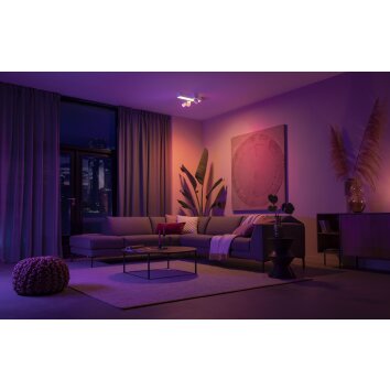 Philips HUE Centris Plafondlamp LED Wit, 3-lichts, Kleurwisselaar