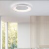 Leuchten Direkt ANIKA Plafondlamp LED Wit, 1-licht, Afstandsbediening