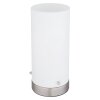 Globo CYLI Tafellamp LED Nikkel mat, 1-licht