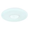 Globo SULLY Plafondlamp LED Wit, 1-licht, Afstandsbediening, Kleurwisselaar