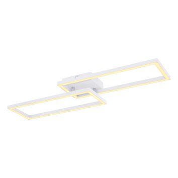 Globo TATJANA Plafondlamp LED Wit, 1-licht