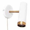 By Rydens Pulse Muurlamp Goud, Wit, 1-licht