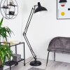 Hallsta Staande lamp Chroom, Zwart, 1-licht
