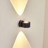 Andersro Buiten muurverlichting LED Zwart, 2-lichts