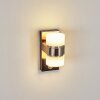 Tiarp Buiten muurverlichting LED Nikkel mat, 2-lichts, Bewegingsmelder