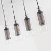 Crucible Hanglamp Grijs, Zwart, 4-lichts