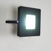 Krokane Buiten muurverlichting LED Zwart, Wit, 1-licht