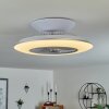 Chaville plafondventilator LED Wit, 1-licht, Afstandsbediening