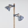 Orny Staande lamp Grijs, Hout licht, 2-lichts