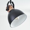 Banjul Plafondlamp Bruin, Zwart, 4-lichts