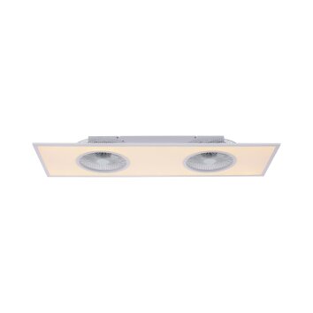 Leuchten Direkt FLAR-AIR plafondventilator LED Wit, 1-licht, Afstandsbediening