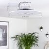 Marmorta plafondventilator LED Wit, 1-licht, Afstandsbediening