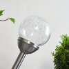 Carbonia Solarlamp LED Nikkel mat, 1-licht