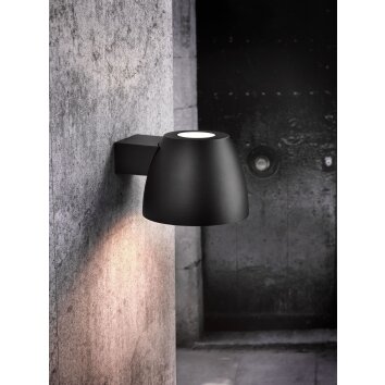 Nordlux BELL Buiten muurverlichting Zwart, 1-licht