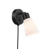 Nordlux COLE Muurlamp Zwart, 1-licht