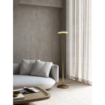 Design For The People by Nordlux BLANCHE Staande lamp LED Messing, 1-licht
