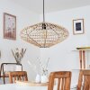 Peretola Hanger Zwart, 1-licht