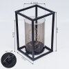 Aracaju Solarlamp LED Zwart, 40-lichts