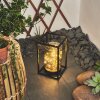 Aracaju Solarlamp LED Zwart, 40-lichts
