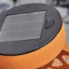 Mesan Solarlamp LED Oranje, Roest, Zwart, 1-licht