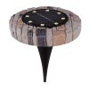 Globo Solarlamp LED Grijs, 8-lichts