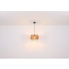 Globo GINA Hanger Hout donker, Zwart, 1-licht