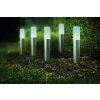 LEDVANCE GARDEN POLE Padverlichting roestvrij staal, 1-licht, Kleurwisselaar