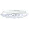 Brilliant Nunya Plafondlamp LED Chroom, Wit, 1-licht