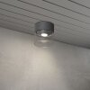 Konstsmide Varese Buitenshuis plafond verlichting LED Antraciet, 1-licht