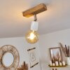 Musland Plafondlamp Bruin, Chroom, 1-licht